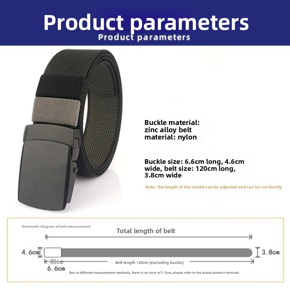 회전식 양면 남성용 나일론 허리 벨트 퀵 릴리즈 합금 버클 남성용 허리띠 조절 가능한 벨트 액세서리