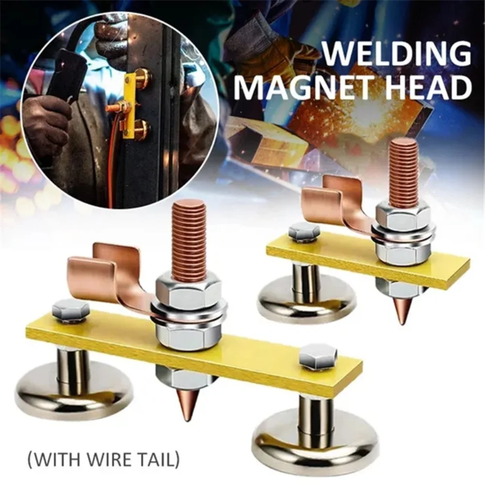 Stud Welding Machine Conector Magnético à Terra Suporte Car Spotter Spot Earth Auto Dent Repair Spare Parts Carroçaria