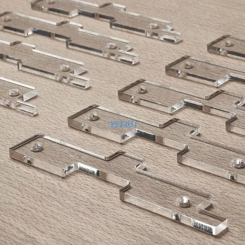 

E15A No Assembly Acrylic Woodworking Gauges 10Pcs Table Sawing Precisions Setup Block