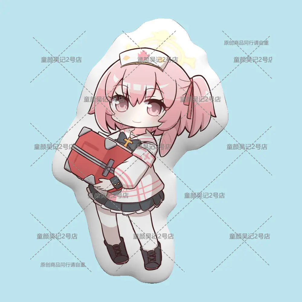 35/40/45cm Anime Blue Archive Sumi Serina Plush Cushion Soft Stuffed Cushion Kids Plushie Pillows  Sofa Bed Boys Girls Gift