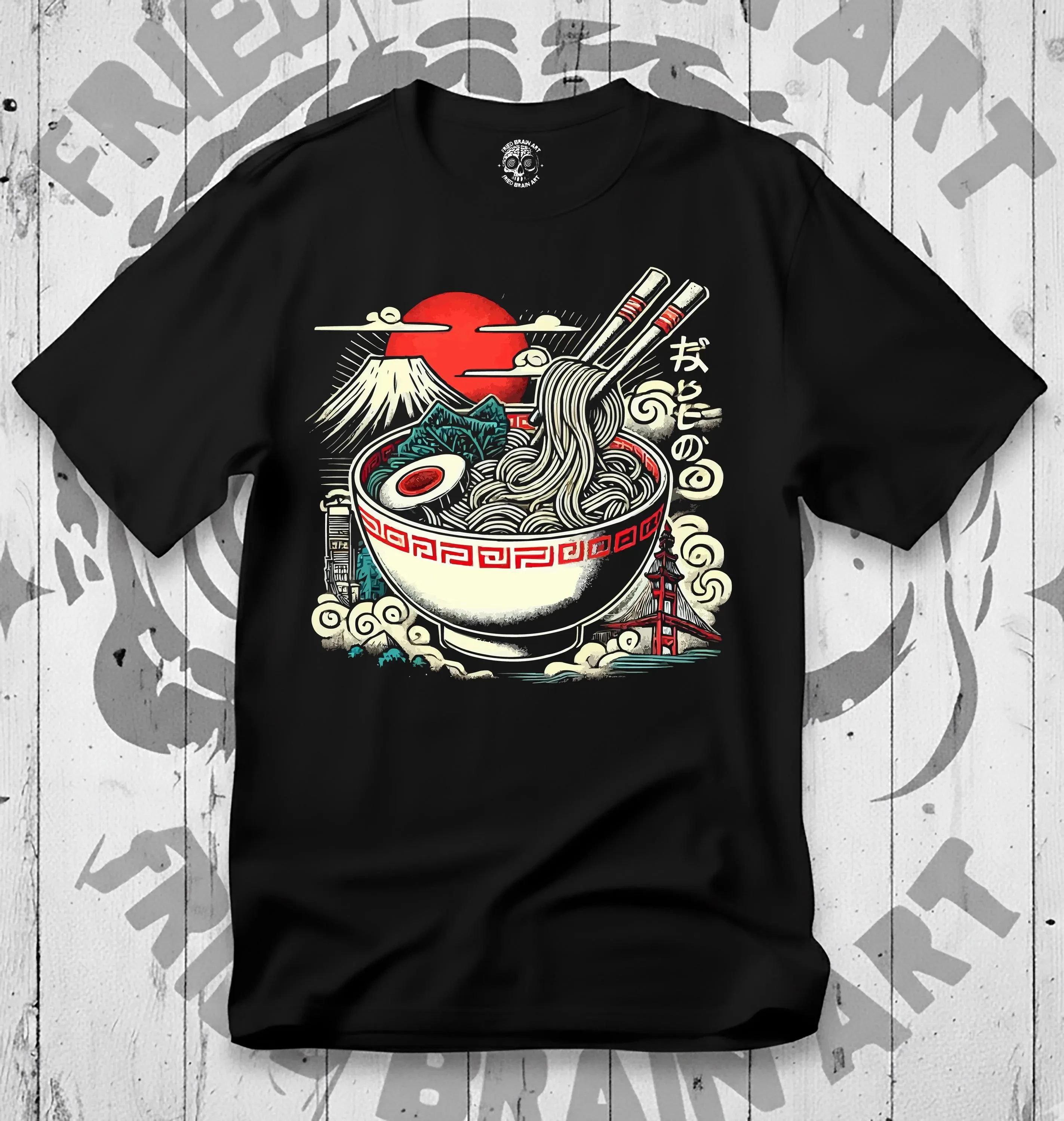 Tokyo Ramen T-Shirt Japanese Food Gift for Ramen Lovers Graphic Tee Gift T-Shirts Tee Top Shirt Graphic Short Sleeve