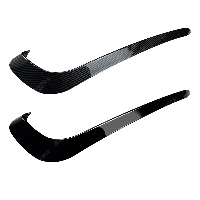 For Volkswagen VW Passat B7 Sedan 2011-2015 Air Blade Wind Knife Front Bumper Side Splitter Fog Light Surround Fin Air Vent Trim view 3