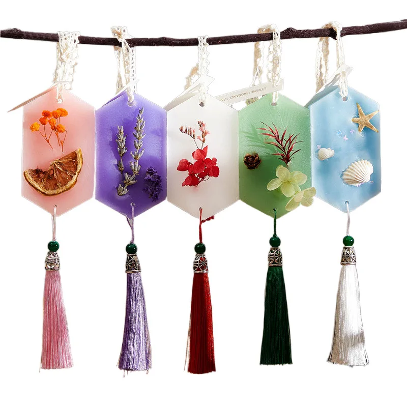 

5 PCS Hyacinth Flower Aromatherapy Wax Tablets Indoor Aromatherapy Wax Fresh Decorative Pendant