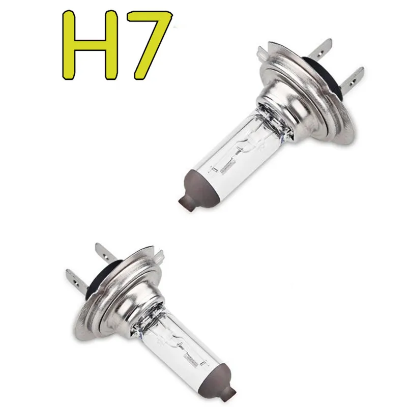 

2PCS Halogen Headlight Bulb Super Warm White Light H7 55W 12V Bulb Headlight Halogen Lamp Car HeadLight Replacement Bulb