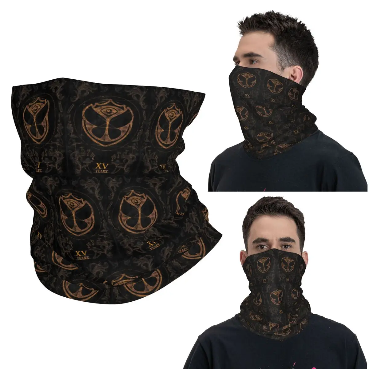 

Роскошная бандана Tomorrowland, шарф с принтом, многофункциональный головной убор для мужчин, женщин и взрослых