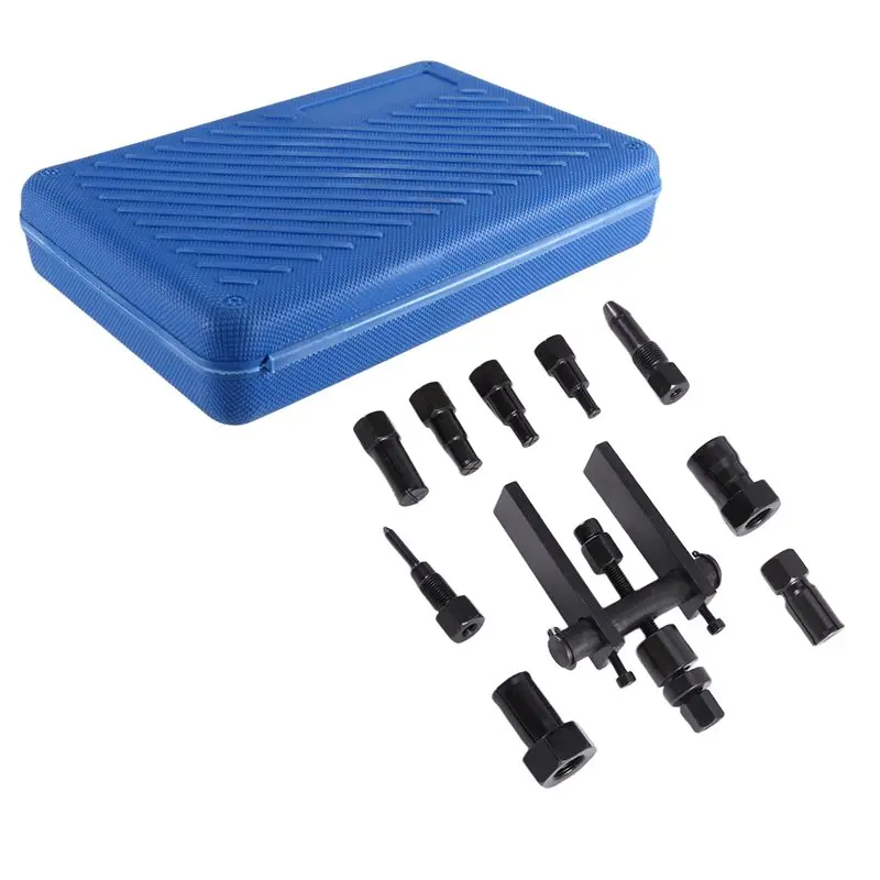 ABQB-Inner Motorcycle Bearing Removal Tool 10Pcs Blind Internal Inner Insert Inside Bearing Extractor Puller Tool Motorcycle