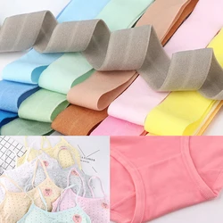 10M Elastic Edge Sewing Ribbon Bias Binding Tapes Piping Cord Rope Fold Over Bands For DIY Garment Patchwork Sewing Trim