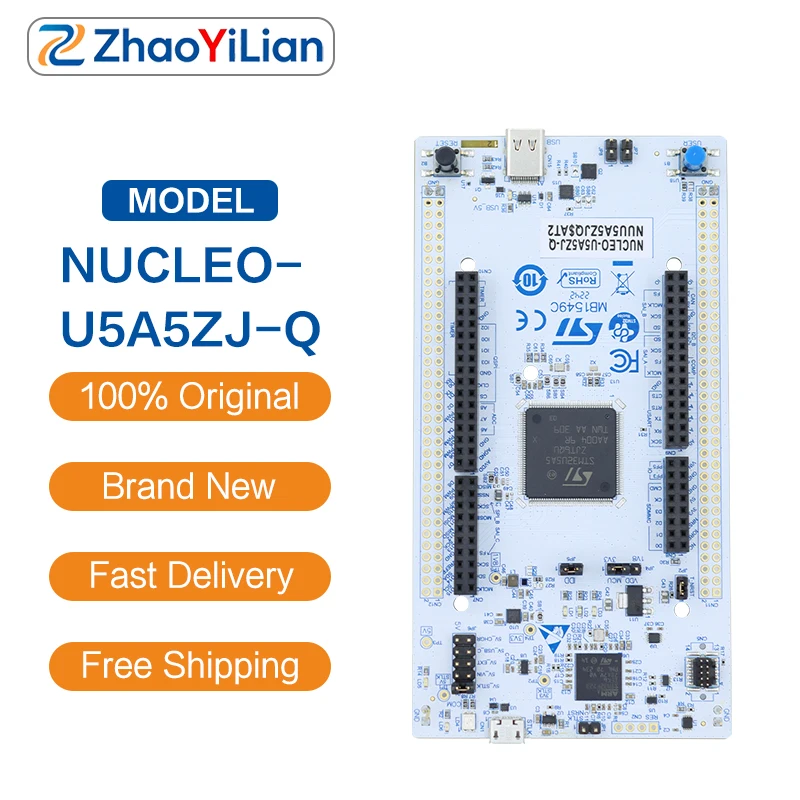 For NUCLEO-U5A5ZJ-Q Nucleo 144 Evaluation Board Support TrustZone And Arduino Interface