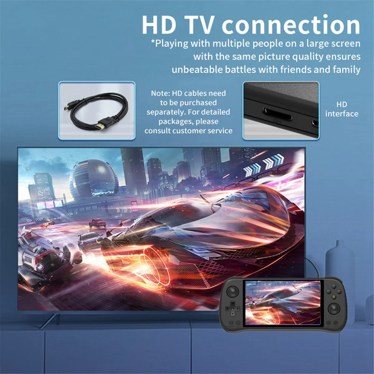 

Hot! X55 Handheld Game Console 16GB 5.5 Inch 1280x720 IPS POS System Retro Video Player Arcade Game for Game Enthusiasts B