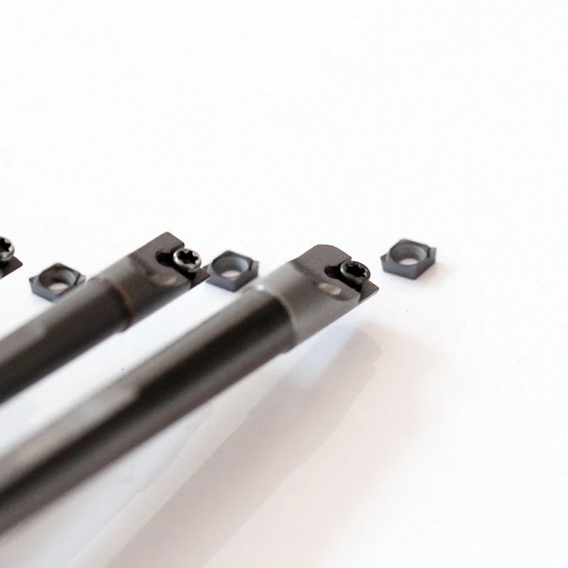 Mini carbide boring bar set SCLCR03, SCLCL03 with center coolant type