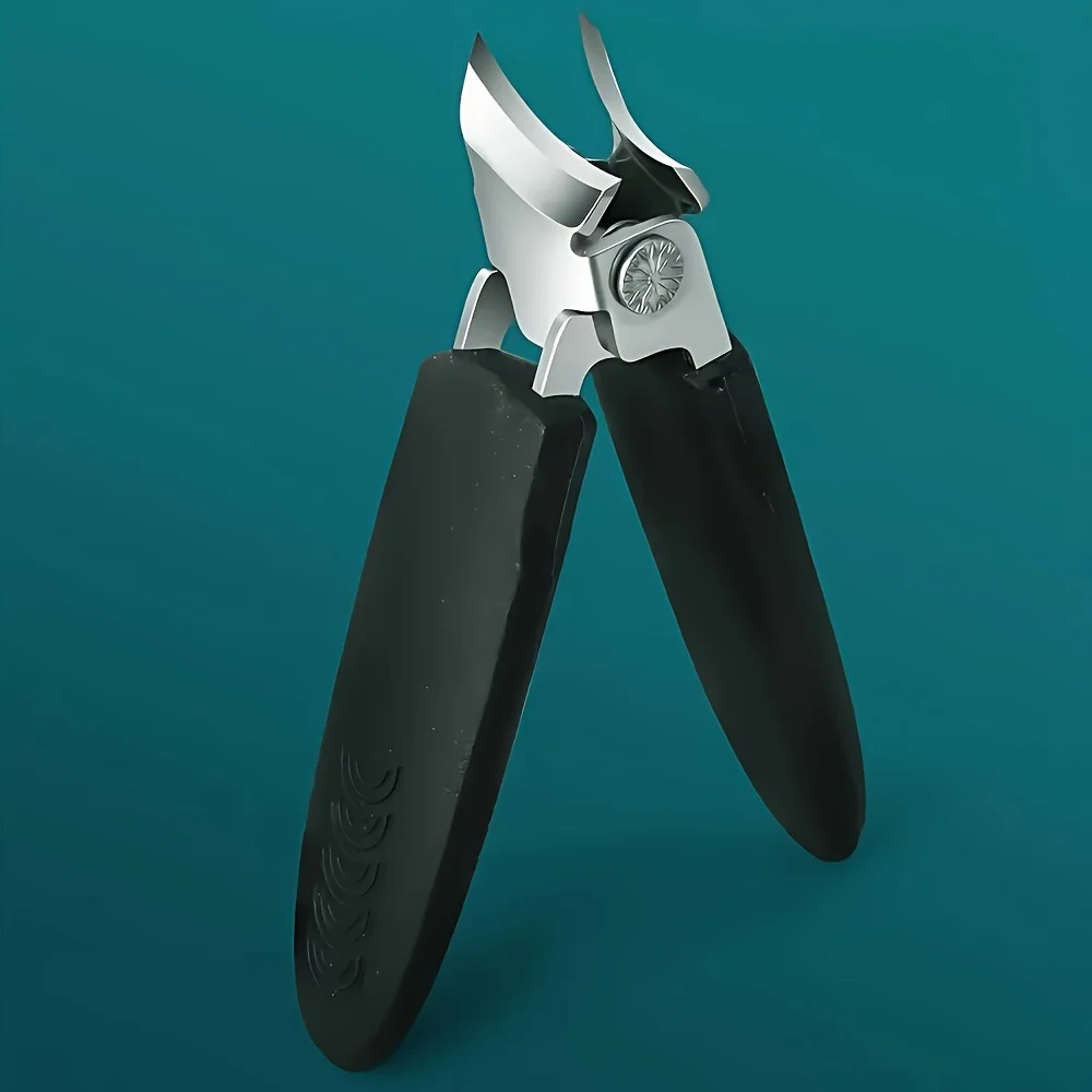 

Wide Jaw Nail Clippers Thick & Hard Nails Trimming Scissors Angled Toe Nail Clipper, Perfect Manicure Tool for Family