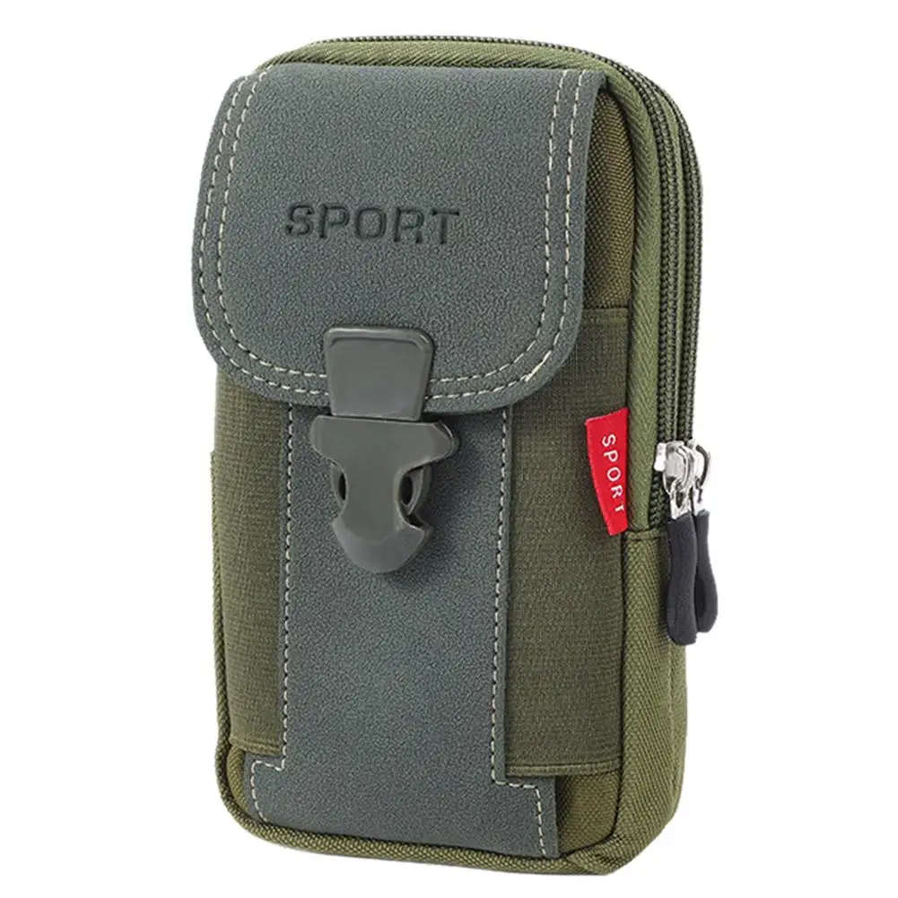 

Man Belt Pouch Mobile Phone Bag Holster Bag Molle Waist Bag Pack Small Tactical Duty Belt Backpack Card Holder