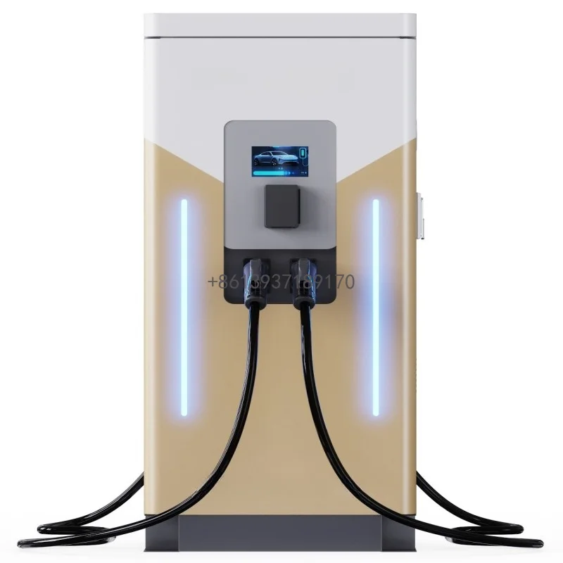 All-in-One Dual-Gun DC Charging Pile 120kW-160kW with CCS2/GB/T Connectors OEM Support