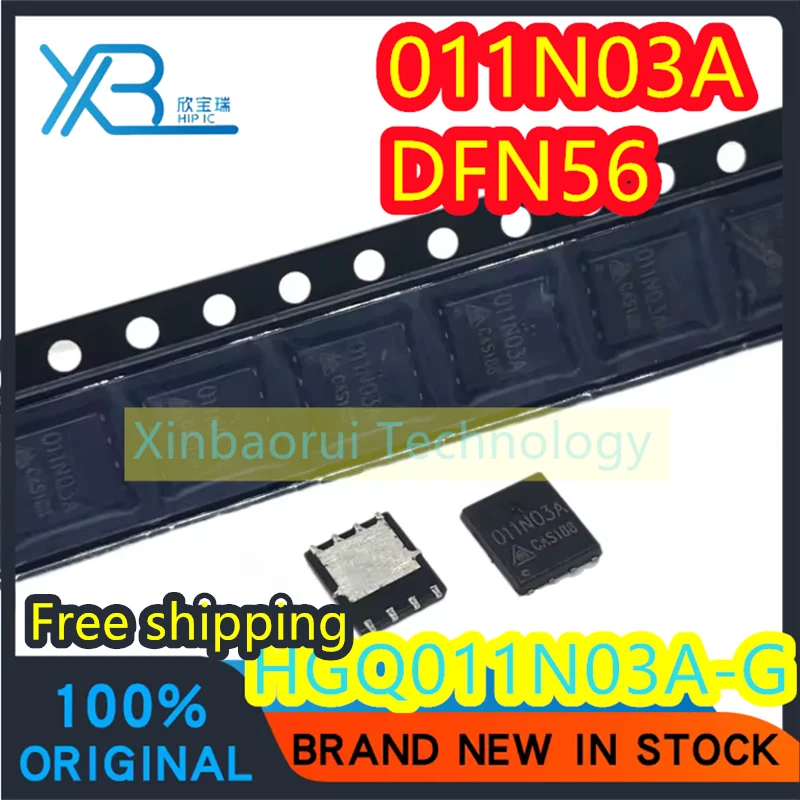 

(10/50pieces) HGQ011N03A-G HGQ011N03A Parts mark 011N03A 300A 30V DFN5*6 MOS field effect tube New original Electronics spot