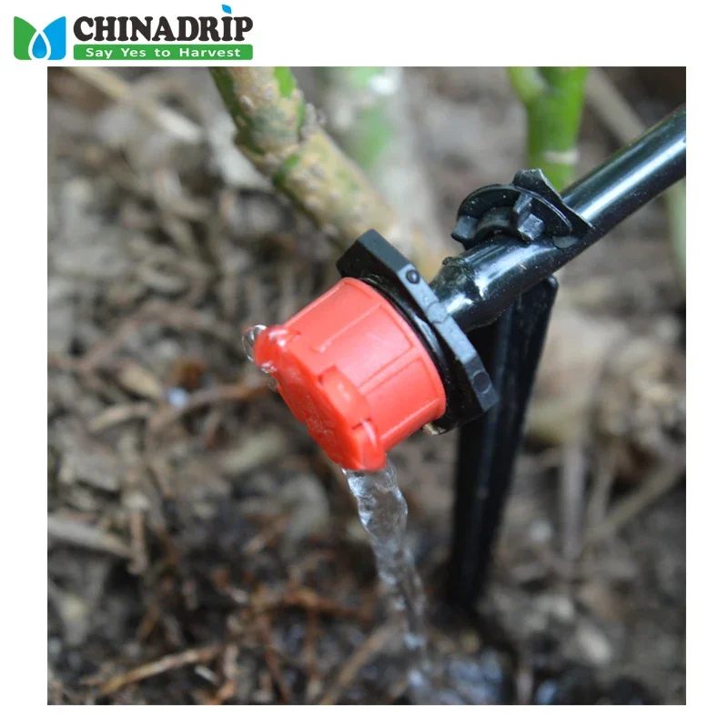 8 Holes Garden Irrigation sprinkler 1/4 inch Hose Drip Irrigation System Agriculture Watering Emitter Adjustable Dripper