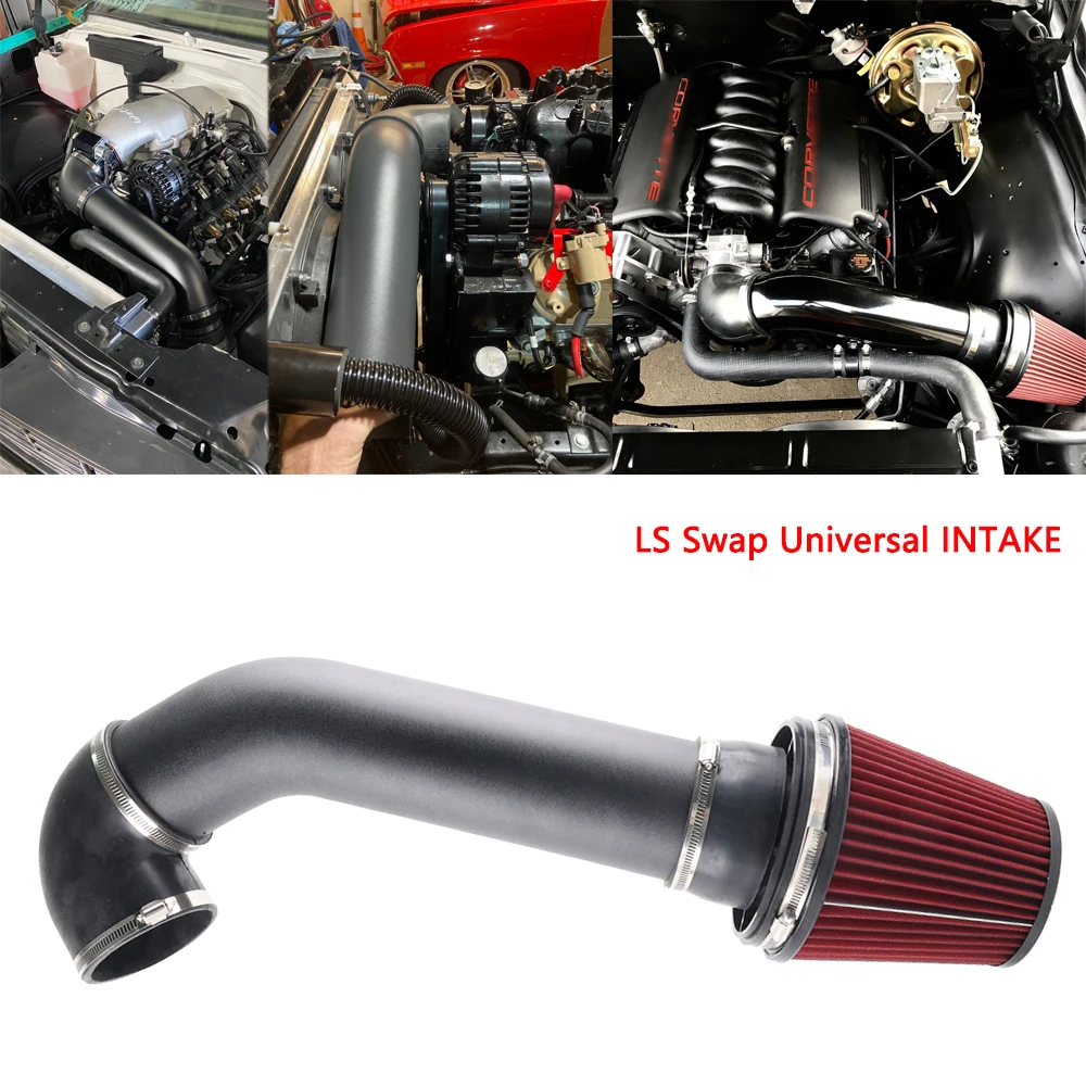 LS Swap Cold Air Intake for  LSX LS1 LS2 LQ4 LQ9 Chevelle GTO Monte Carlo Caprice Restomod