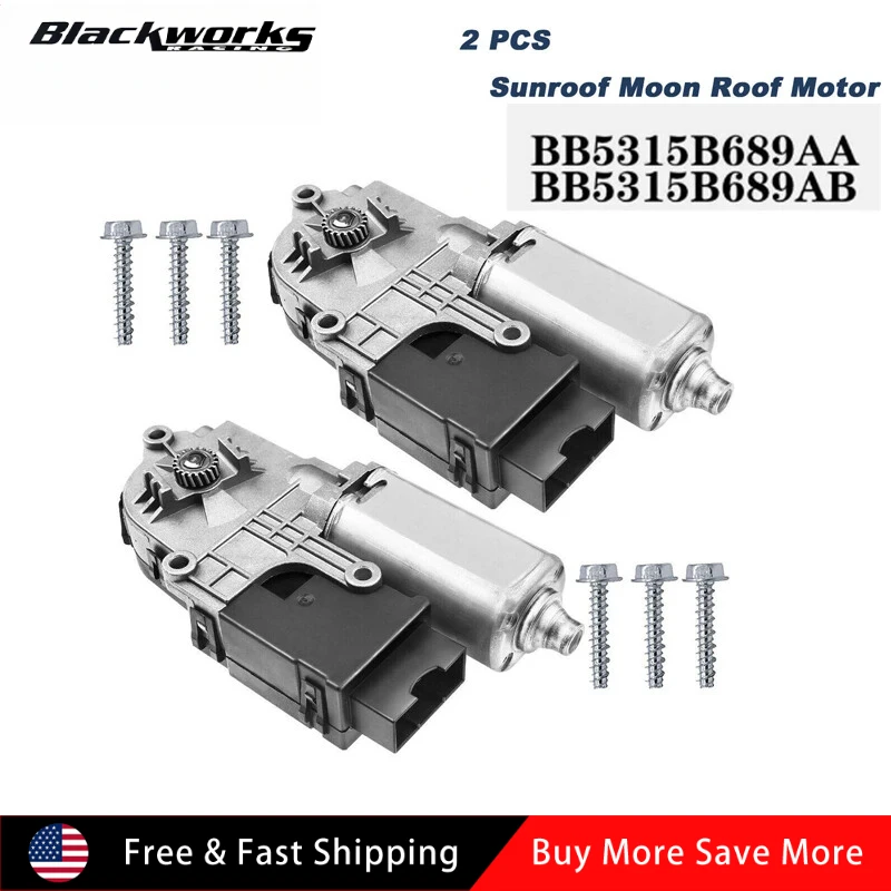 

BB5Z15790A BB5Z15790D BB5Z-15790-A MM-1147 for 2011-2017 Ford Explorer 2x Sunroof Moon Roof Motor Left & Right BB5Z15790A