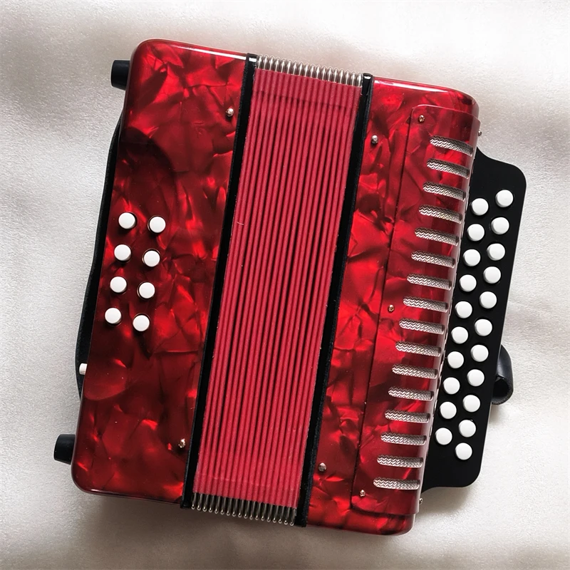 21 Key 8 Bass, Button Accordion With ABS Hardcase, Bayan Accordions