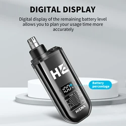 Electric Nose hair Trimmer razor men Mini Pocket Hair cutting machine Wet and Dry haircut Cordless Beard Trimmer Eyebrow shaver