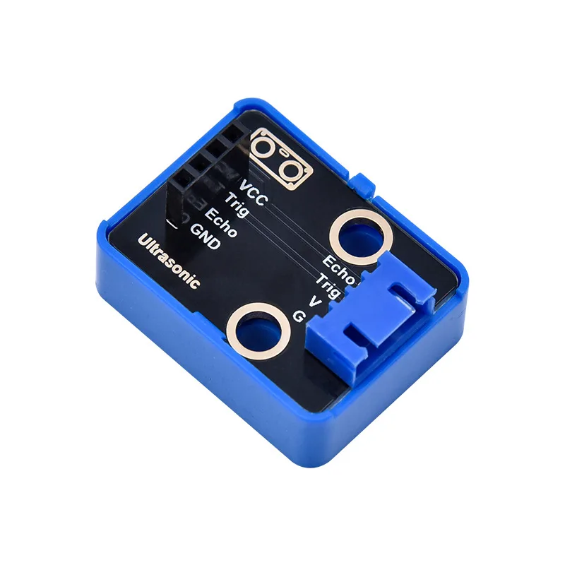 Módulo de placa adaptadora ultrasónicaHC-SR04 Medición de distancia Sensor para evitar obstáculos Compatible con automóviles Bloques de construcción Arduino