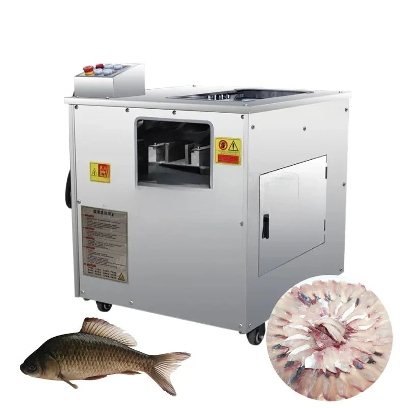 

Tilapia Slicer High Efficiency Electric Fish Cutter Black Carp Filleting Machine