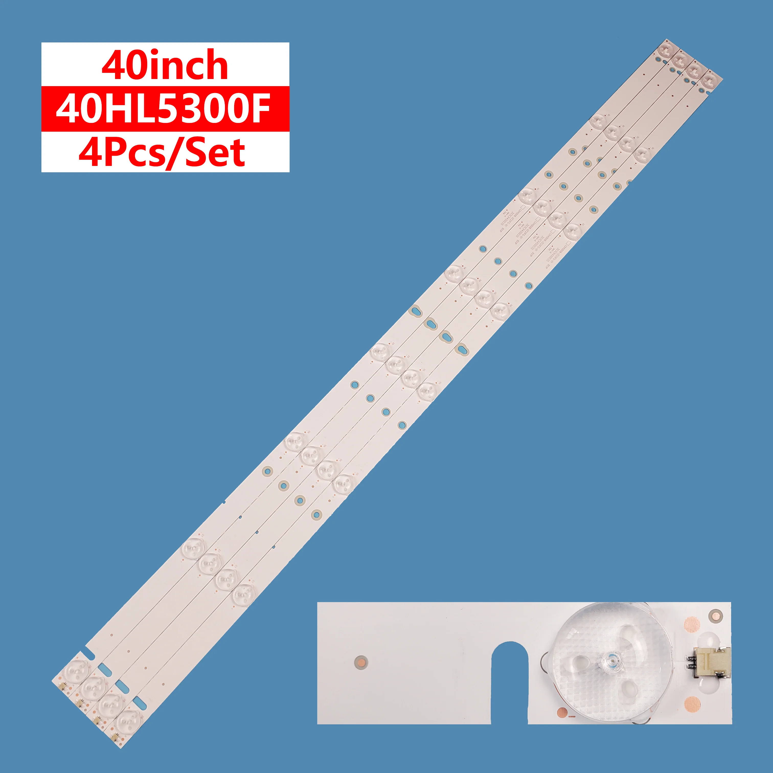 LED Backlight Strip TV LED Strip for Horizon 40HL5300F CX40D08-ZC21FG-01 2016-03-01 8S1P 303CX400035 CX40D08ZC21FG01 20160301 8S