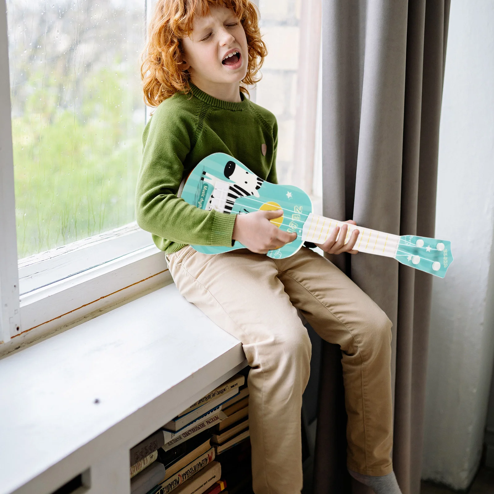 Ukelele para niños Mini juguete Musical guitarra juguete juguetes para niños instrumento plástico jugado niño