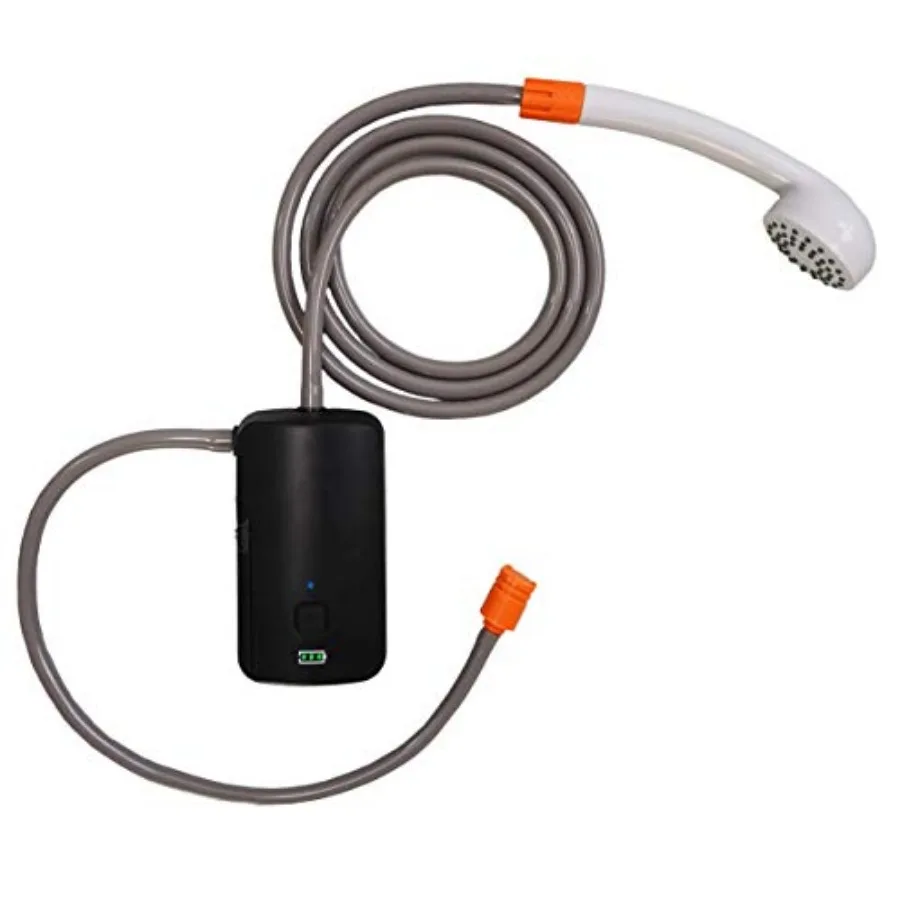 

Portable camping shower set, 4400mAh battery, self suction shower pump, suitable for family camping, hiking, backpacking, beach