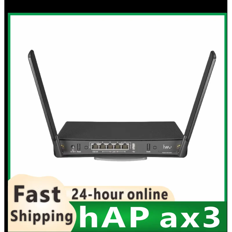 Nuevo MikroTik hAP ax3 C53UiG + 5HPaxD2HPaxD wifi 6 2,5G enrutador POE inalámbrico