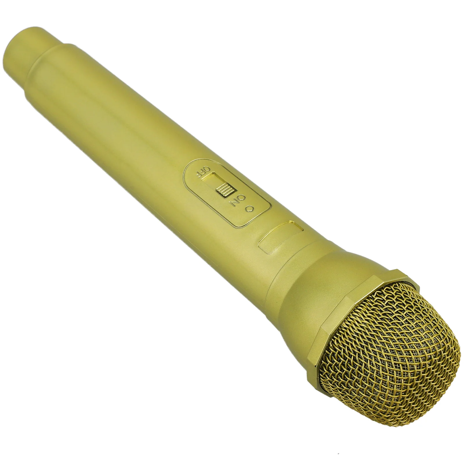 

Simulation Microphone Toddler Musical Instruments Pretend Play Dress Golden Karaoke Toy Microphones