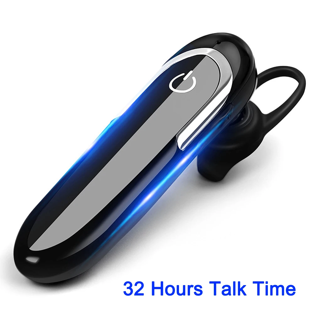 

Bluetooth Earphone with Microphone 32 hours Call Time Wireless headset Sweat-proof Sport Music Earbuds Long Battery life