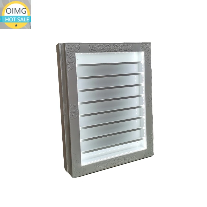 Nail Polish Display Stand Equipped with LED Lights Engraving Process Customizable Custom Sizes