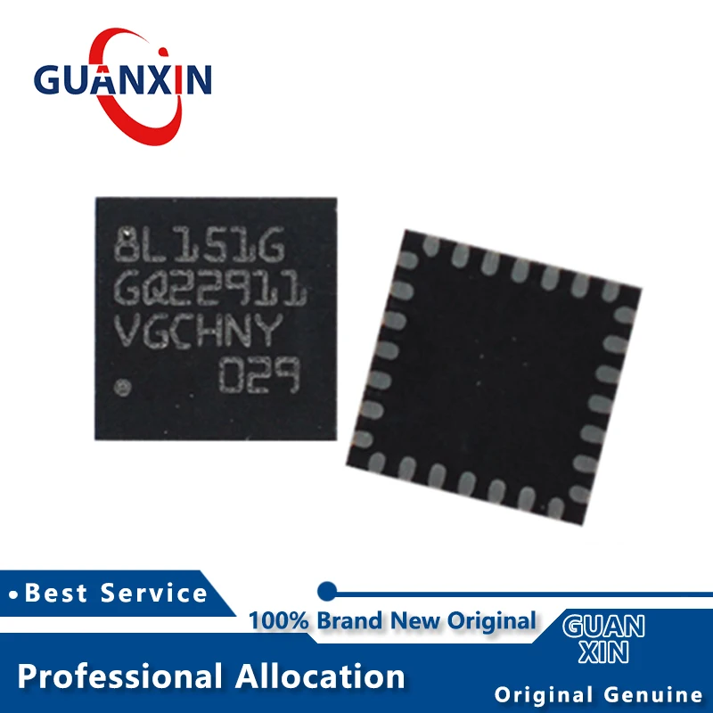 

100% New STM32G041G8U6 STM32G071G8U6 STM32G071G8U6N STM32G071GBU3 STM32G071GBU6 STM32G071GBU6N UFQFPN-28