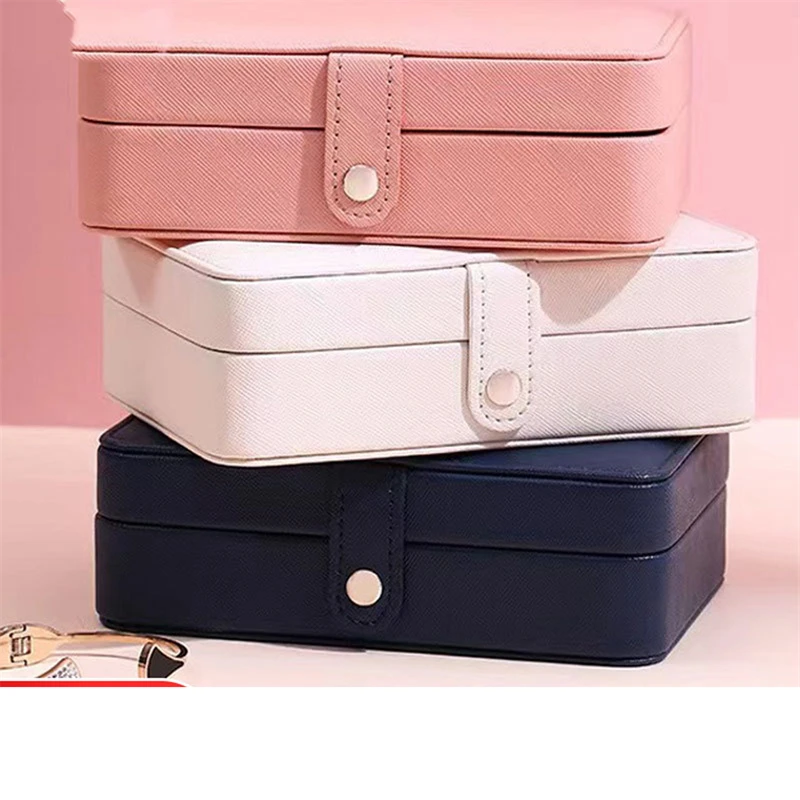 Portable Jewelry Storage Box High-end Exquisite Large Capacity Travel Jewelry Bag Jewelry Box Organizer