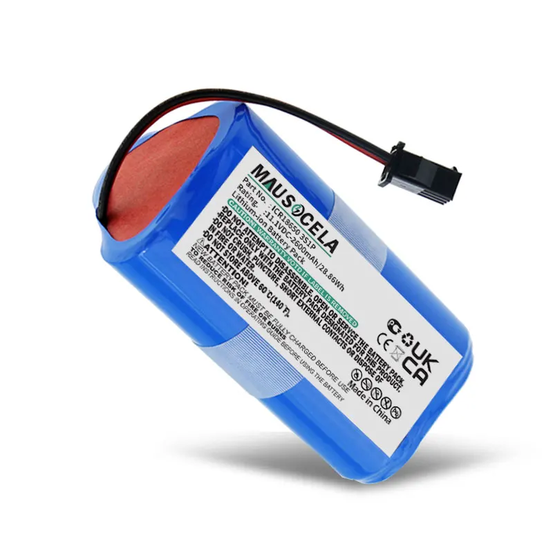 

Аккумулятор для пылесосов Ecovacs: ICR18650 3S1P, CEN330, CR330, CR333, Dora: CR330, CR331, CR332, CR333, CEN330, CEN331, CEN332, 2600 мАч / 28.86 Вт·ч