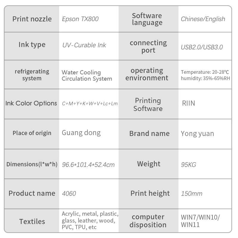 A2 UV Inkjet Flatbed Printer Multi-Color Camera Visual Positioning New 1-Year for Plastic Wooden Materials Phone