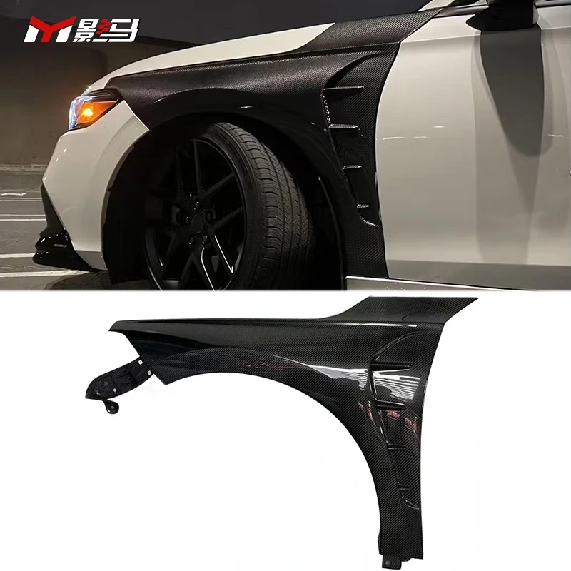 

Full Carbon Fiber Front Fenders for Honda 11th Gen Civic Fl1 Fe1 Carbon Vented Fender