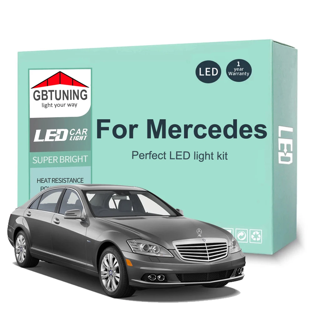 メルセデスベンツ用LEDカーライト,クラス,w168,w169,w176,w245,w246,w203,w204,w210,w211 w212,w220,w221,w163,w164