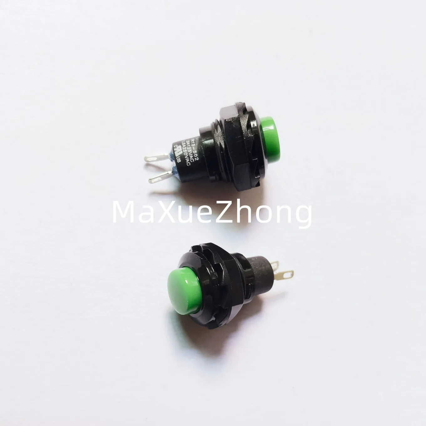

Original new 100% opening 12MM electronic switch button reset R13-502A normally open button red green black blue