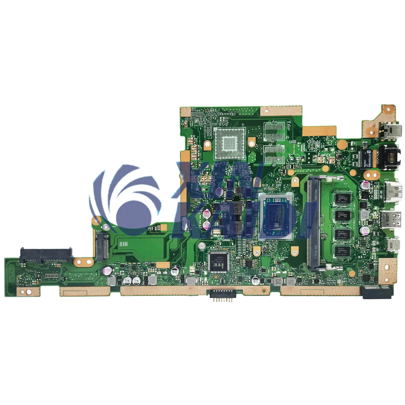 Computer Mainboard For Asus Vivobook15 X505 X505ZA F505Z A505Z A505ZA Laptop Motherboard R3-2200U R3-2300U R5-2500U 4G 8G RAM