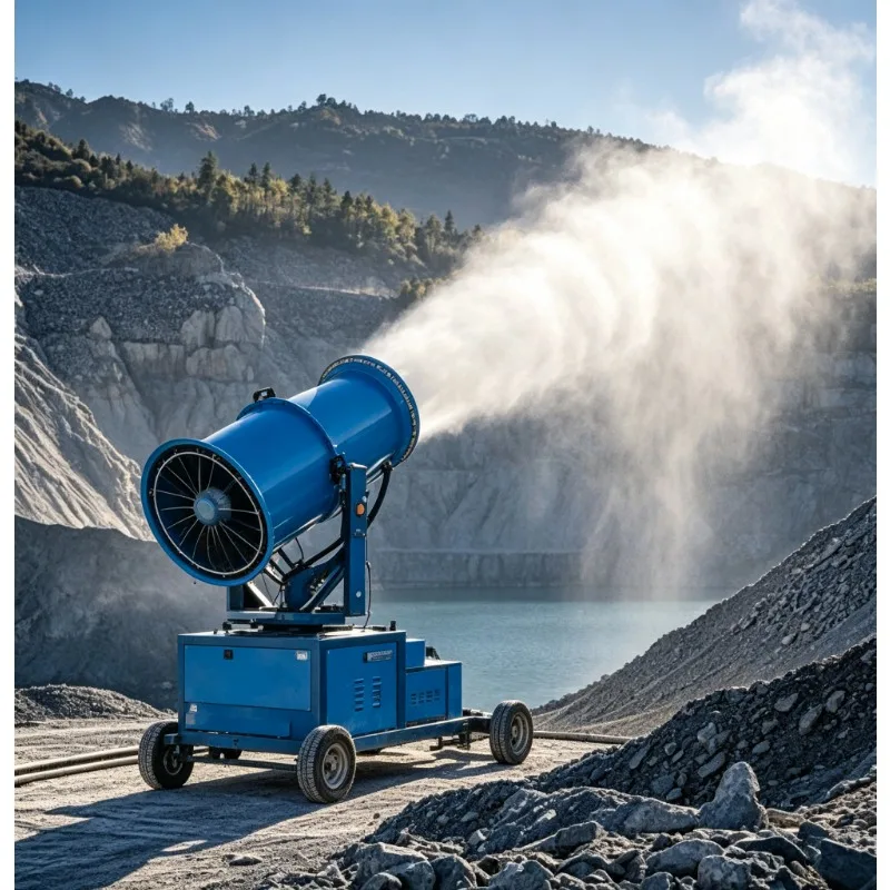 Powerful Electric New Environmental Dust Control Dust Suppression Fog Cannon Truck Mounted Fog Cannon Agriculture Irrigation