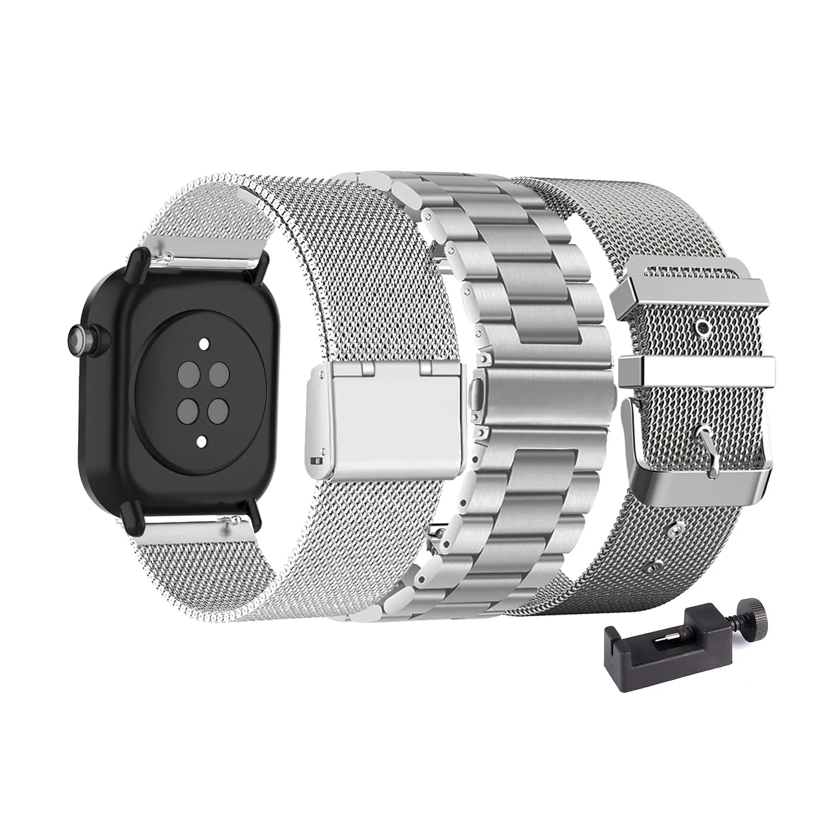 

3pcs Metal Bands for Gabb Watch/Watch 2/Watch 3, Gizmo Watch/Watch 2/Watch 3 Strap for Men and Women