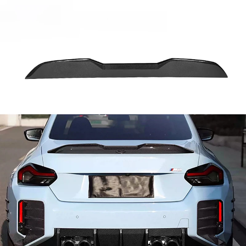 M2 G87 Carbon Fiber Fibre Rear Trunk Spoiler Wing For M2 G87 2023