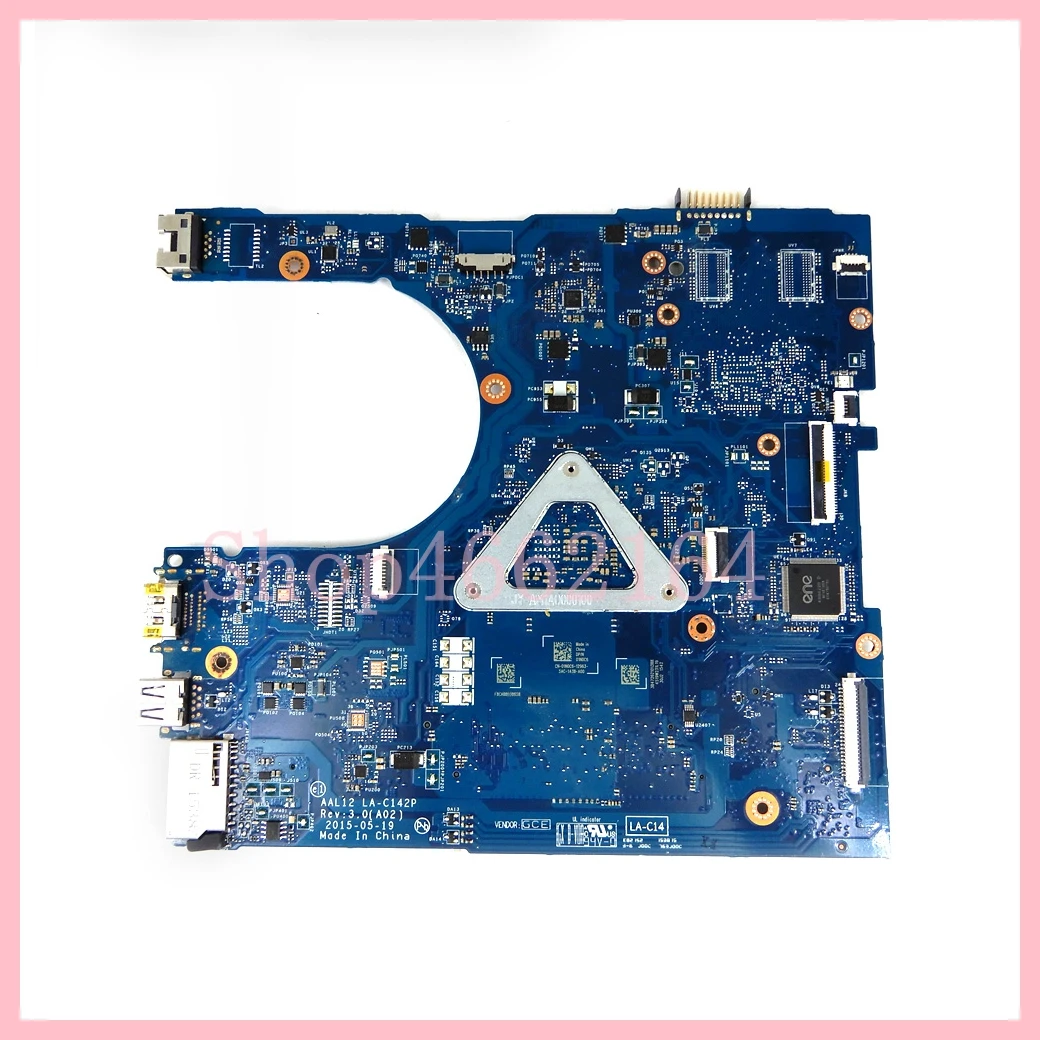 Imagem -02 - Placa-mãe Portátil para Dell Inspiron a4 a6 Cpu a8 Uma Notebook Mainboard 5455 5555 5755 100 Testado ok