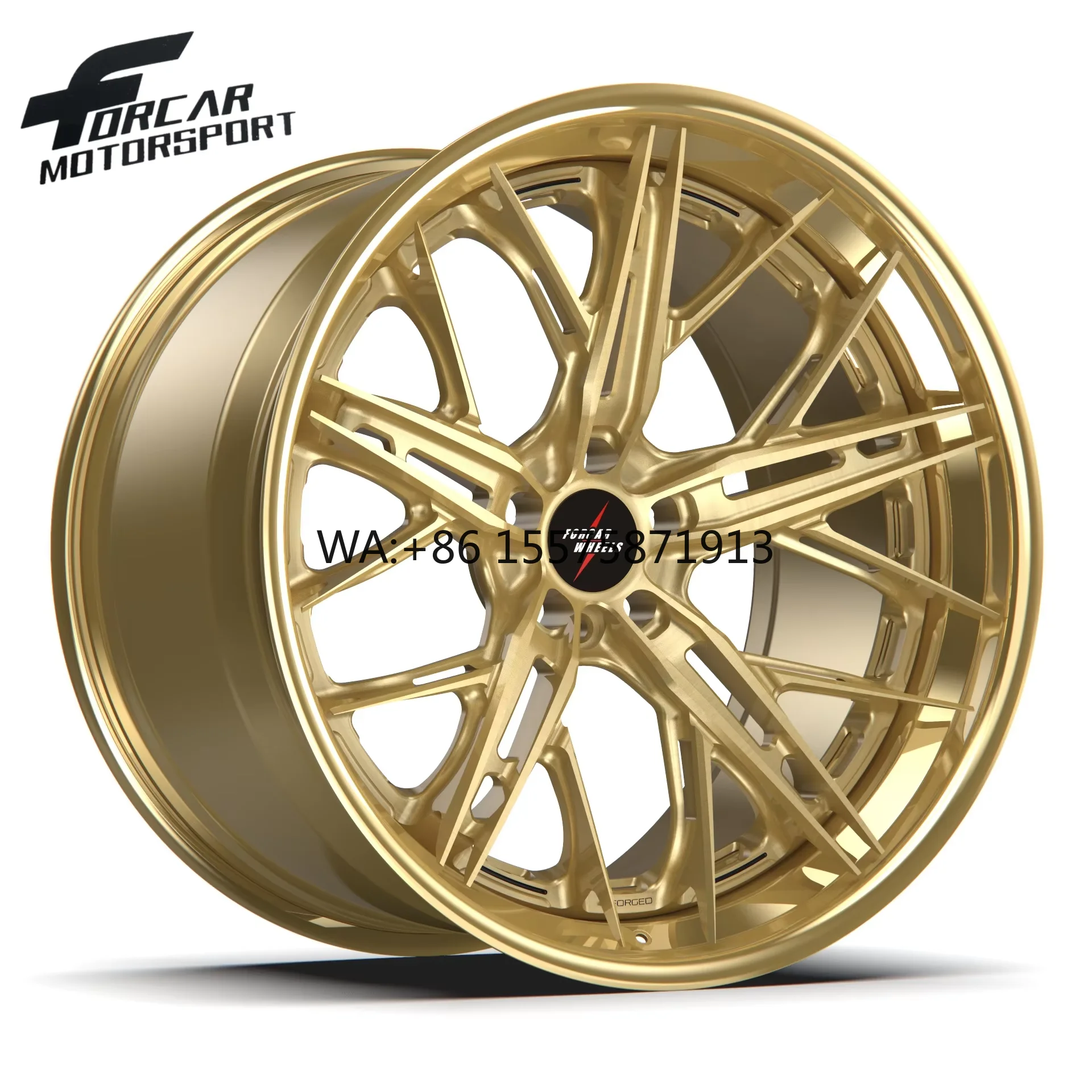 

Высококачественные кованые диски Deep Dish из алюминия T6061 золотого цвета, двухсекционные, 16-24 дюйма, выгодно купить