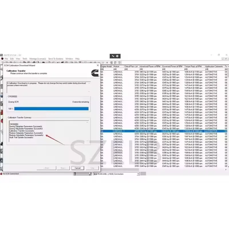 برنامج التشخيص Cummins Insite 9.2 Pro + Calterm 5.16 ECM التشخيص المتقدم وإدارة الأنظمة الإلكترونية للمحركات