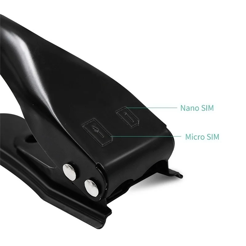 A44U 2 conjuntos de cortador de cartão SIM de telefone celular de dupla finalidade, cortador de cartão de telefone móvel são adequados para telefones inteligentes