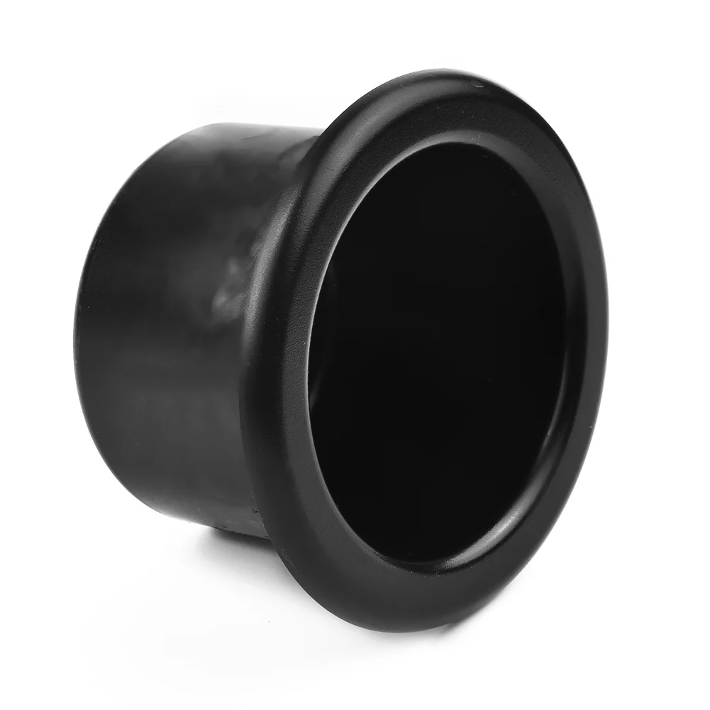 0000000000000000000000000000000000001111111111111110000000000d Plastic Black Cup Water Drink Holder Recessed For RV Car Marine B