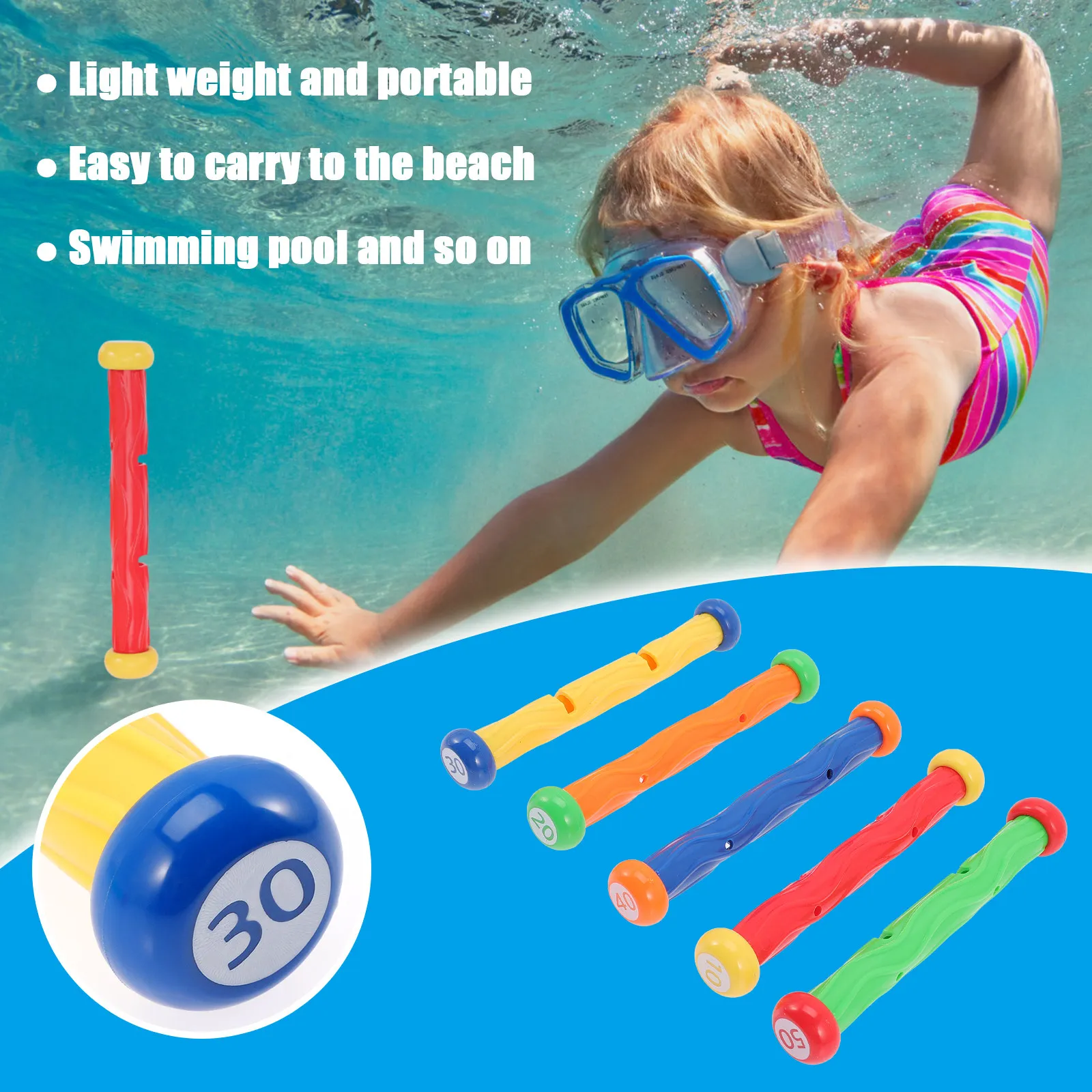 conjunto-de-5-bastoes-de-mergulho-de-plastico-para-jogos-de-mergulho-na-piscina-acessorios-divertidos-para-criancas-treinamento-de-habilidades-subaquaticas-para-o-verao