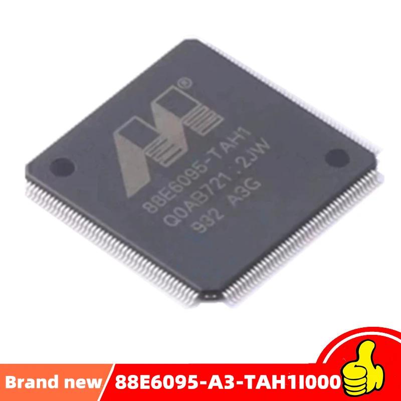 New original 88E6095-TAH1 88E6095-A3-TAH1I000 QFP176 Ethernet control chip Hot sale